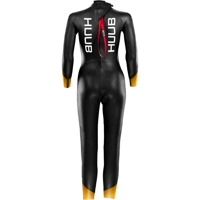 2024 Huub Womens Alta Thermal Wetsuit ALTTHER33W - Black / Orange